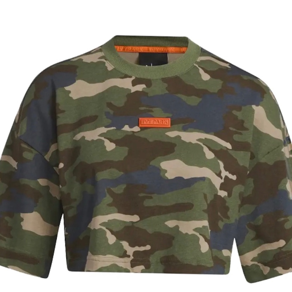 Ivy Park Camo Crop Top
